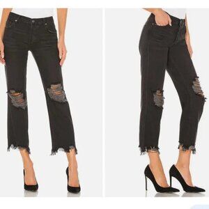 Free People "Maggie" straight leg Jeans